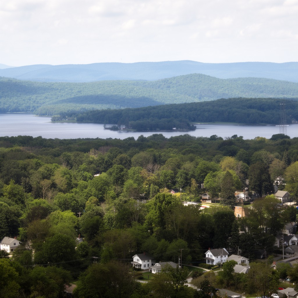 AI-generated illustration of Putnam Valley, New York