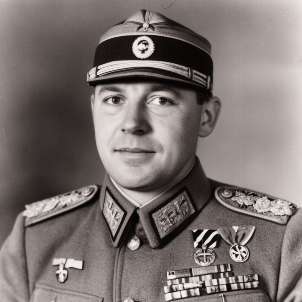 AI-generated illustration of Nikolaus von Falkenhorst