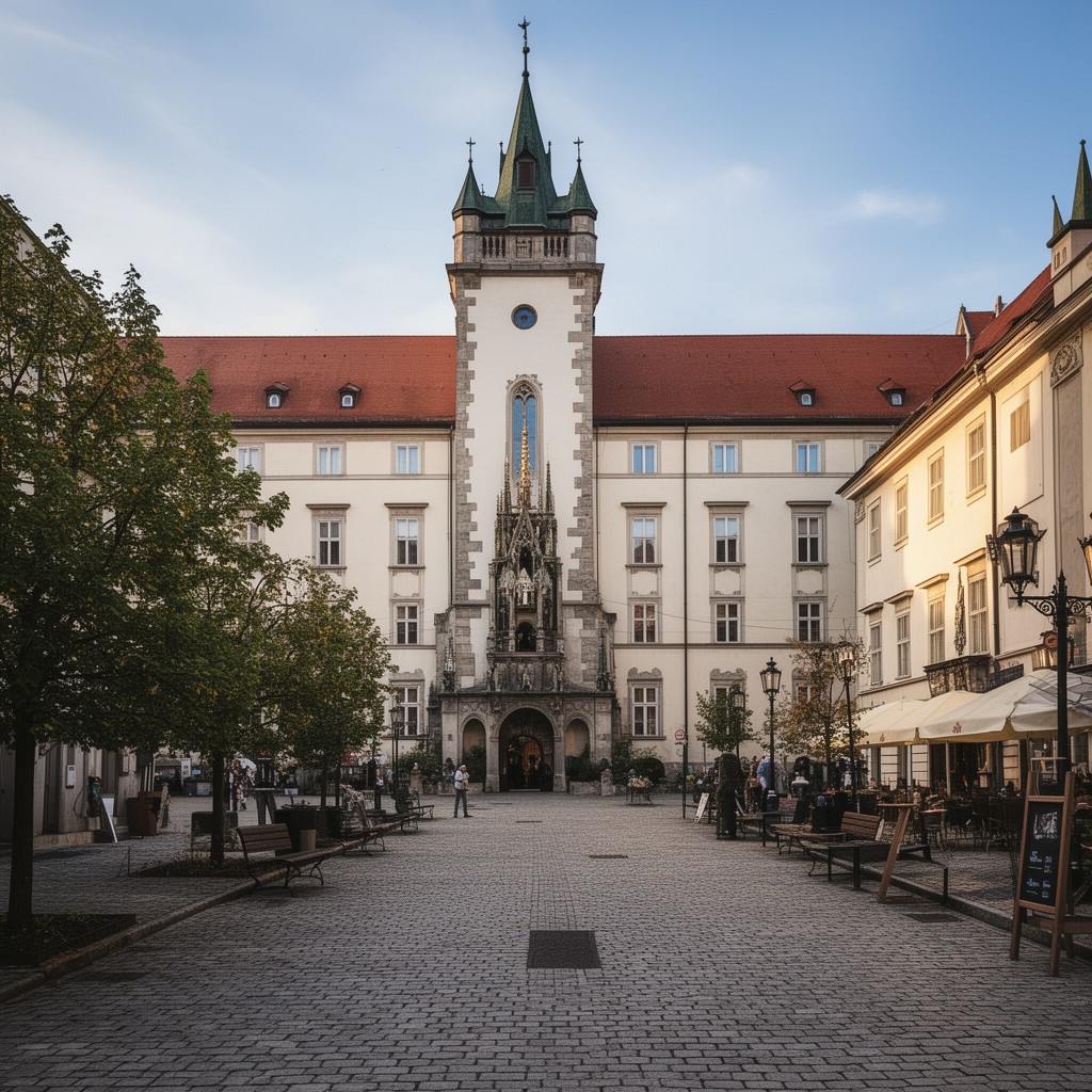 AI-generated illustration of Old Town Hall