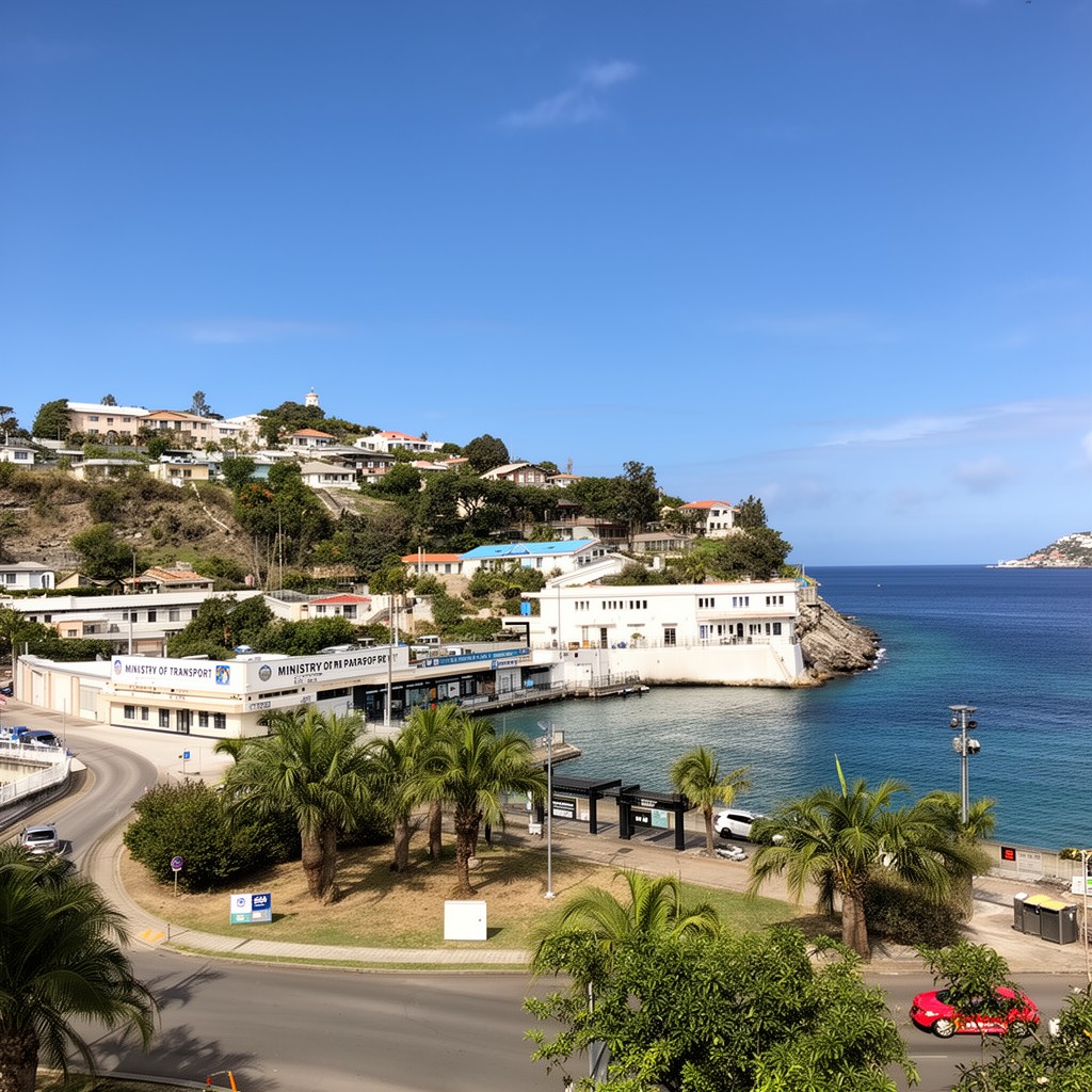 AI-generated illustration of Ministry of Transport of Bermuda