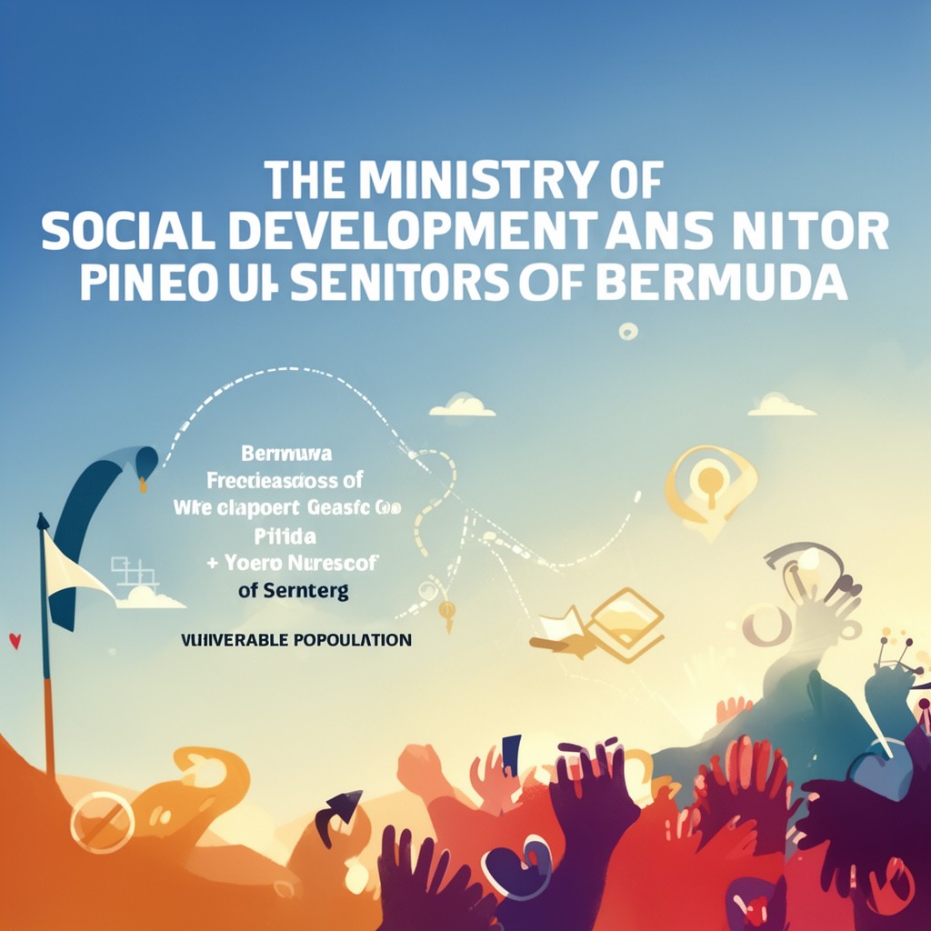 AI-generated illustration of Ministry of Social Development and Seniors of Bermuda