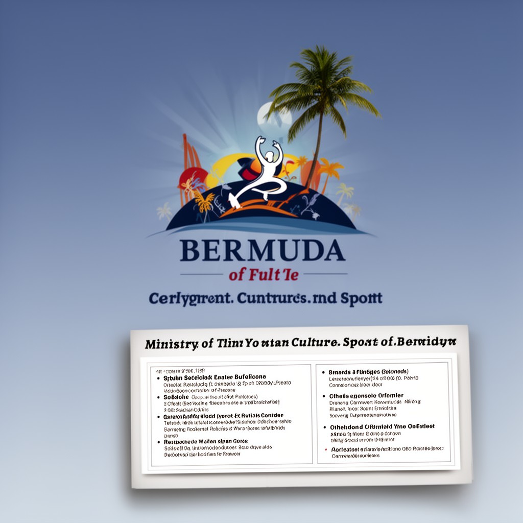 AI-generated illustration of Ministry of Youth, Culture and Sport of Bermuda