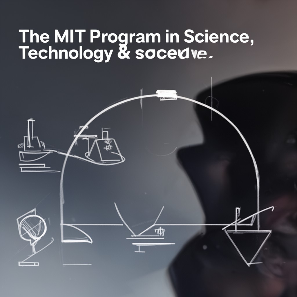 AI-generated illustration of MIT Program in Science, Technology, and Society