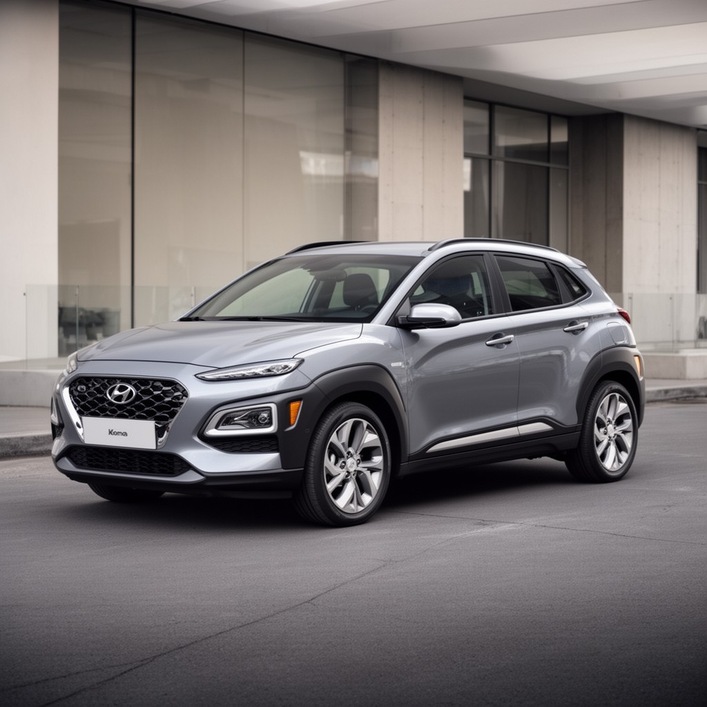 AI-generated illustration of Hyundai Kona
