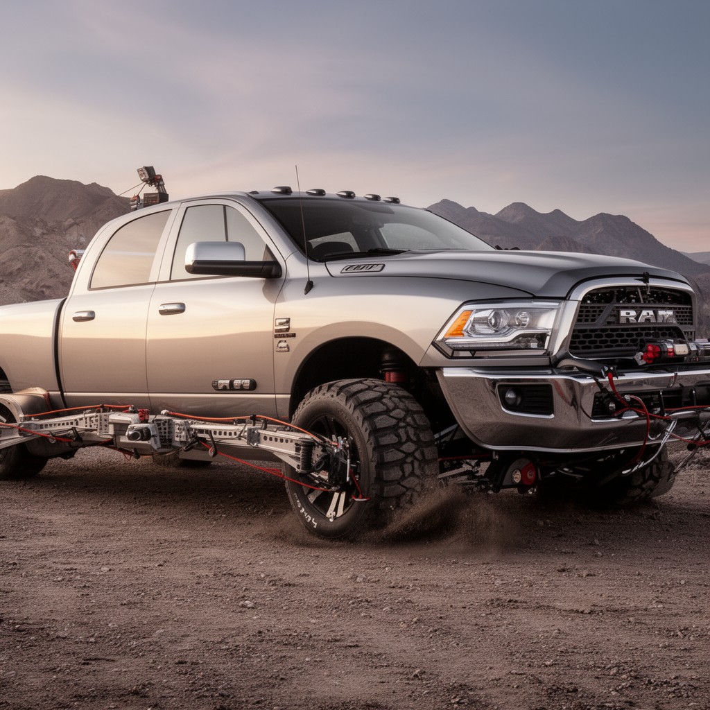 AI-generated illustration of Ram 2500