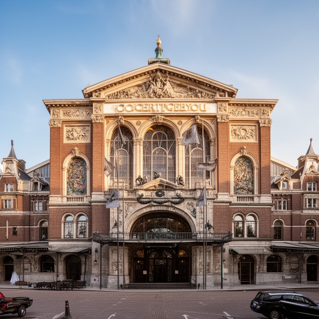 AI-generated illustration of Concertgebouw