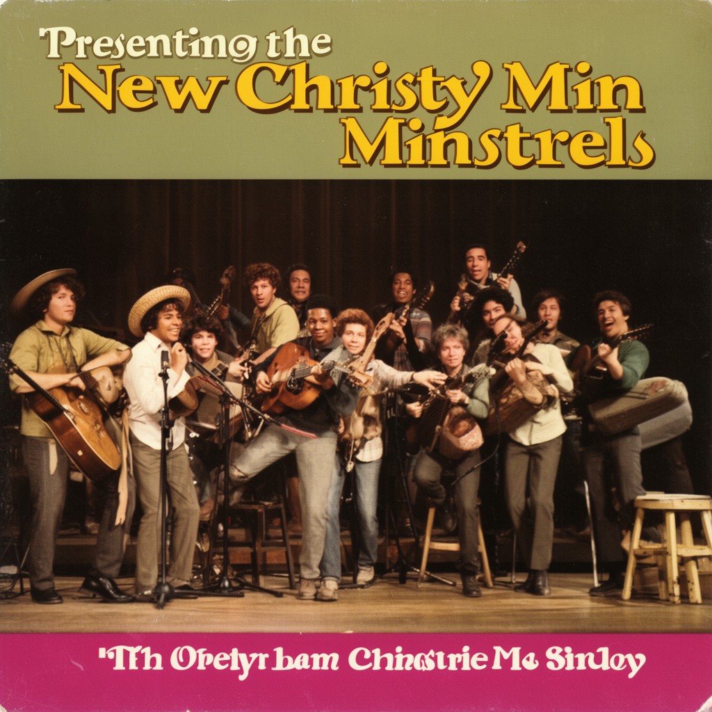 AI-generated illustration of Presenting the New Christy Minstrels
