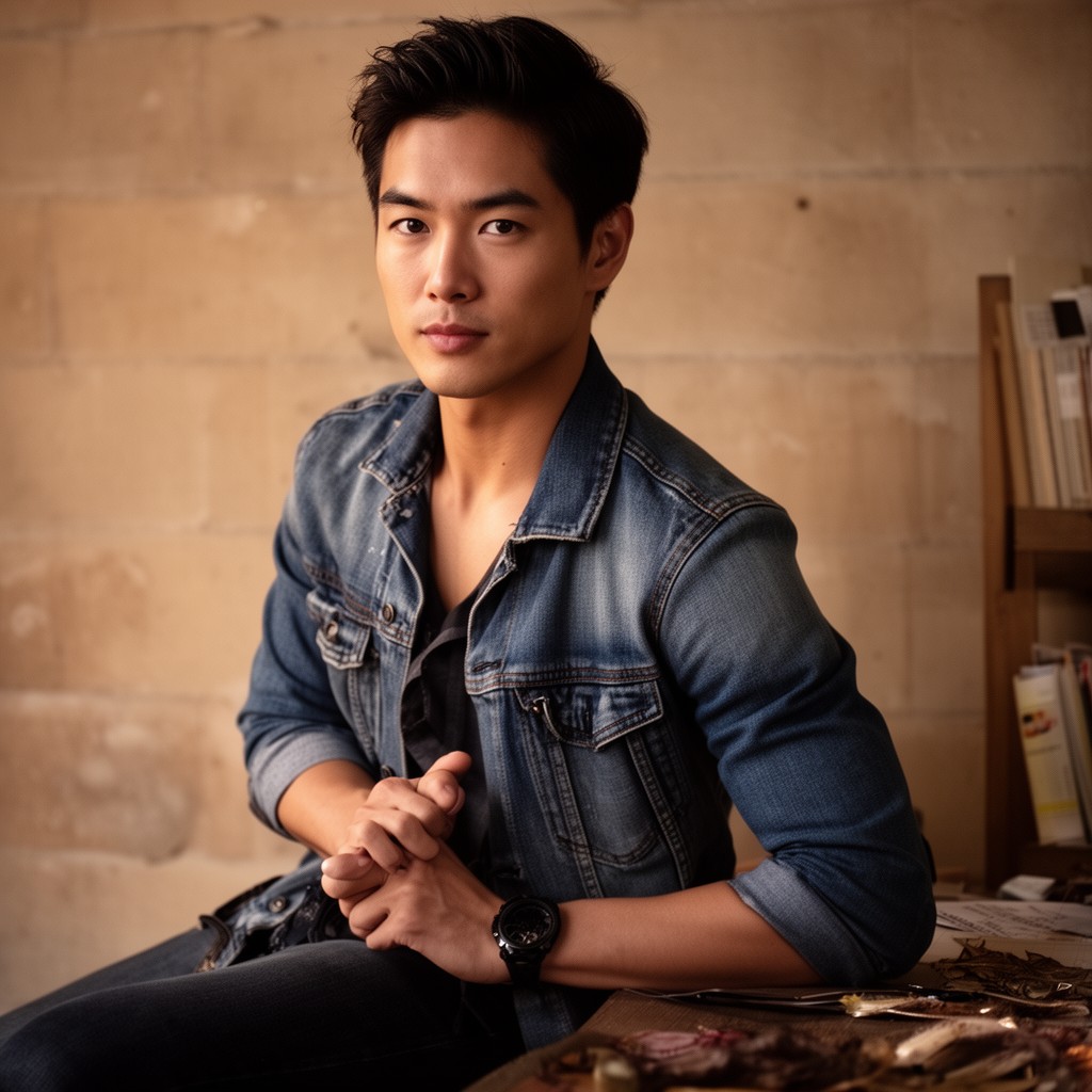 AI-generated illustration of John Kim