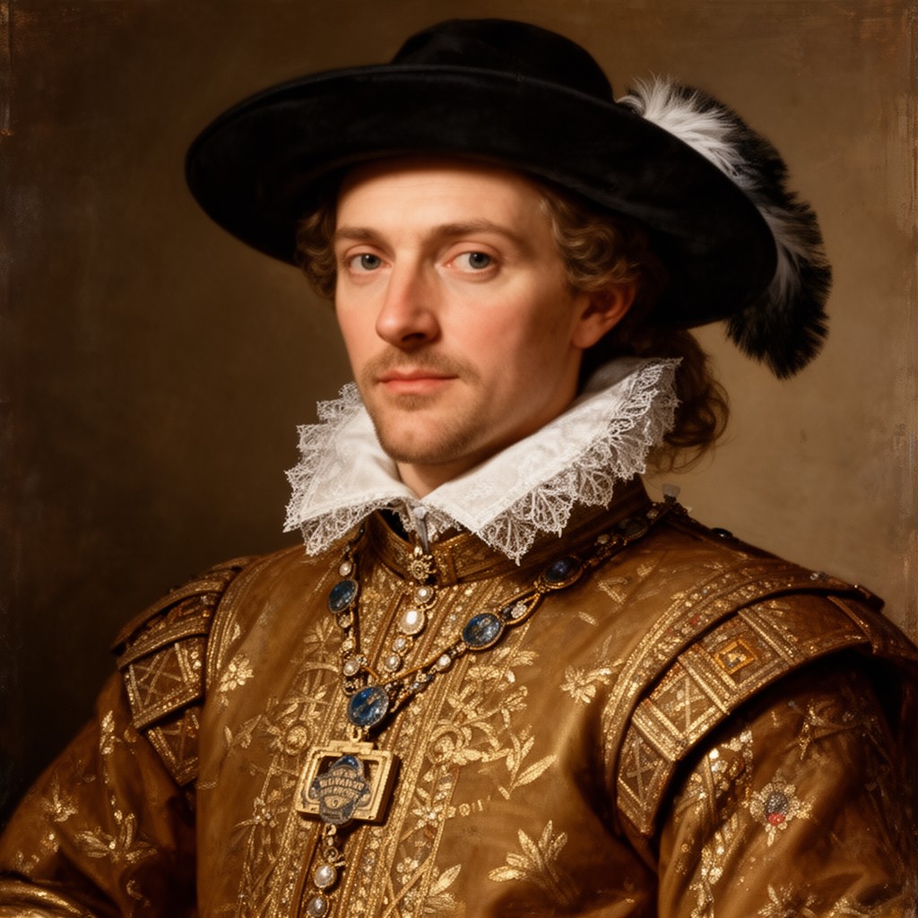 AI-generated illustration of William I of Orange