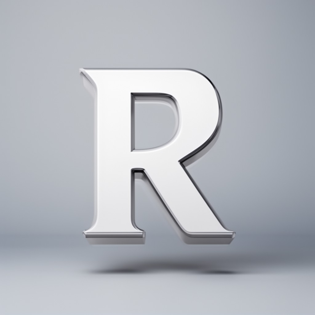 AI-generated illustration of R