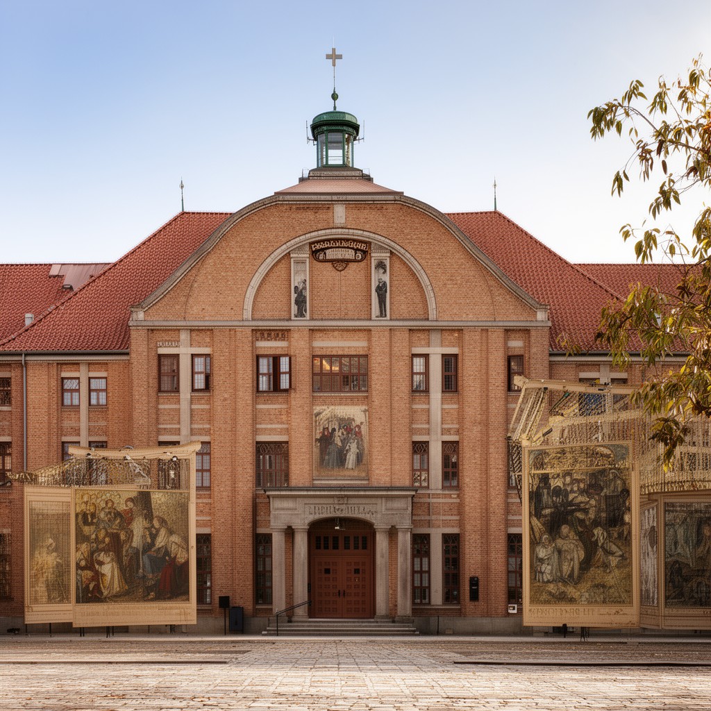AI-generated illustration of Faaborg Museum