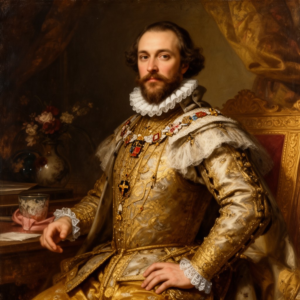 AI-generated illustration of Philip IV of Spain