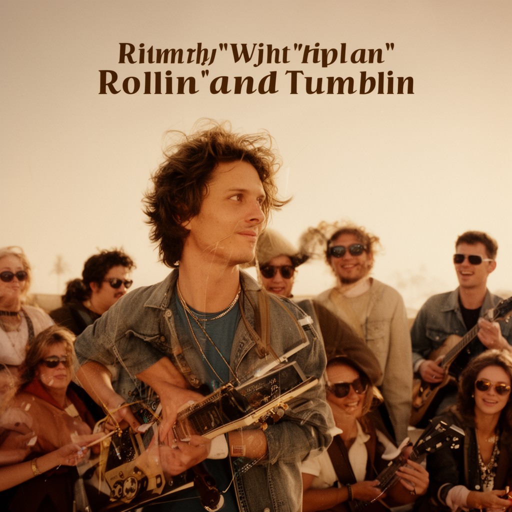 AI-generated illustration of Rollin' and Tumblin'