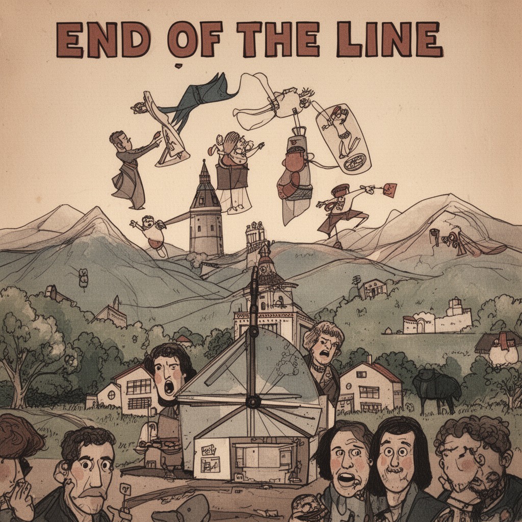 AI-generated illustration of End of the Line
