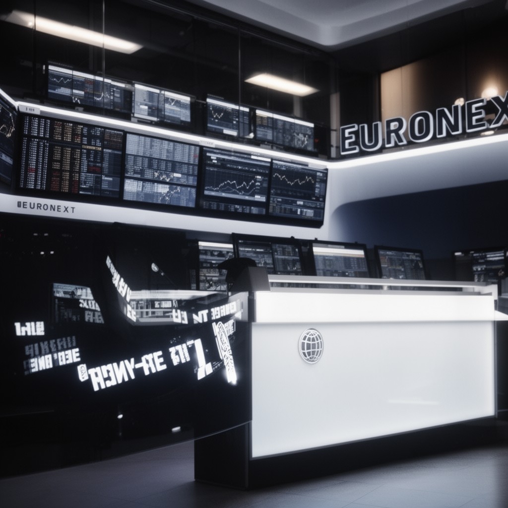 AI-generated illustration of Euronext