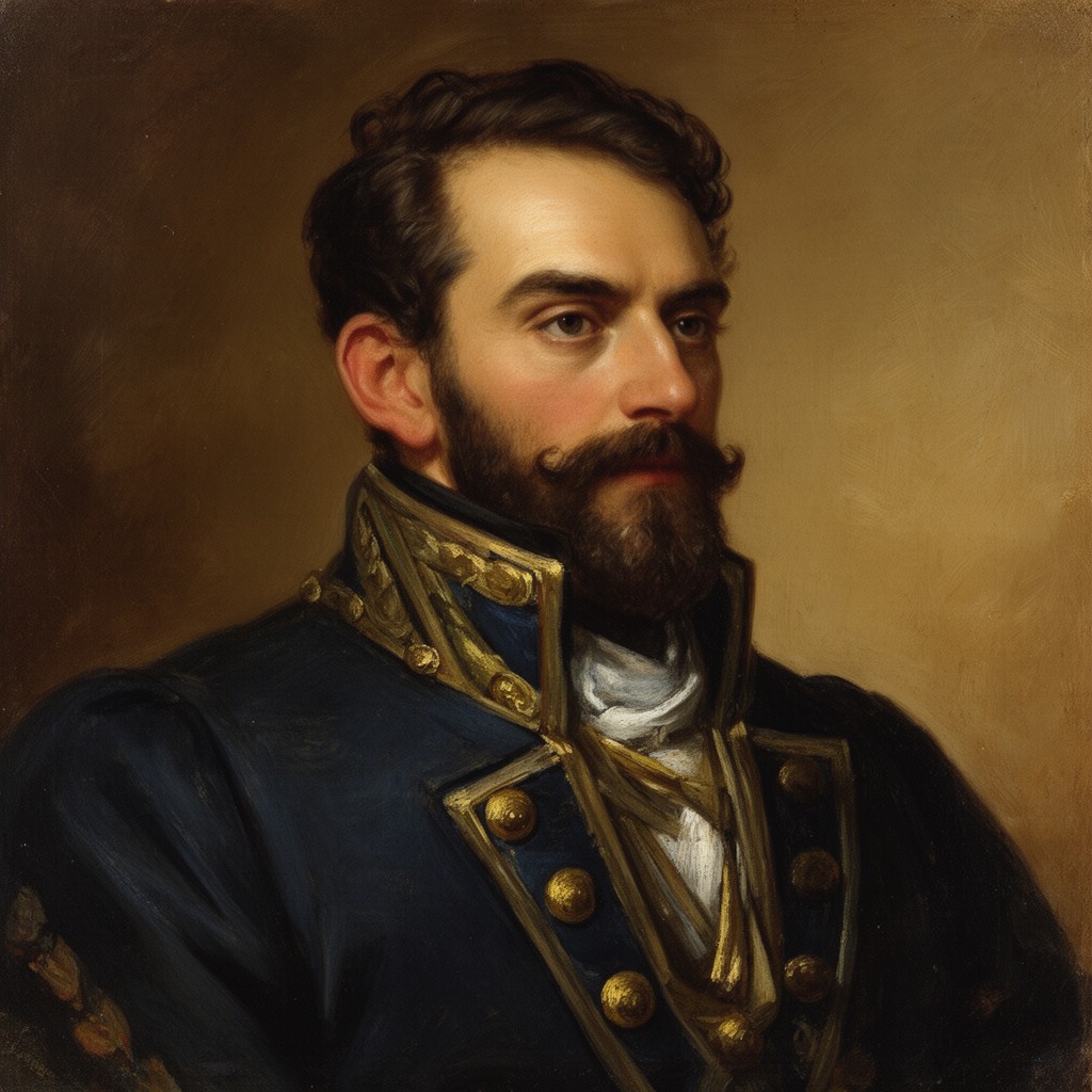 AI-generated illustration of Georgios Karaiskakis