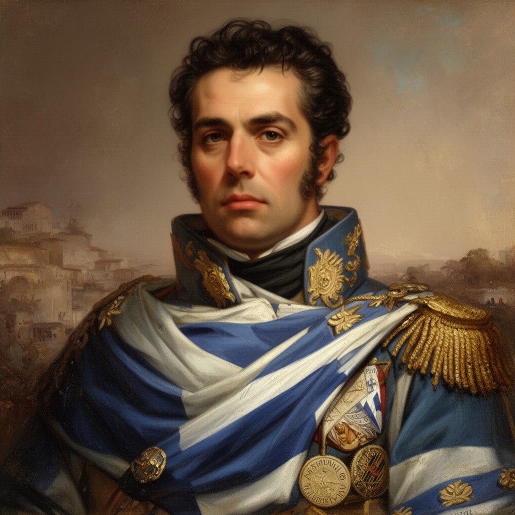 AI-generated illustration of Odysseas Androutsos