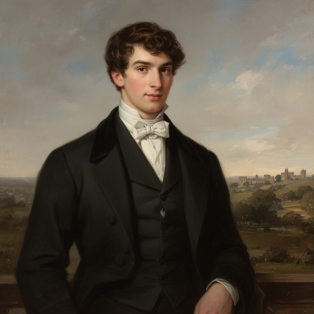 AI-generated illustration of Lord Lufton