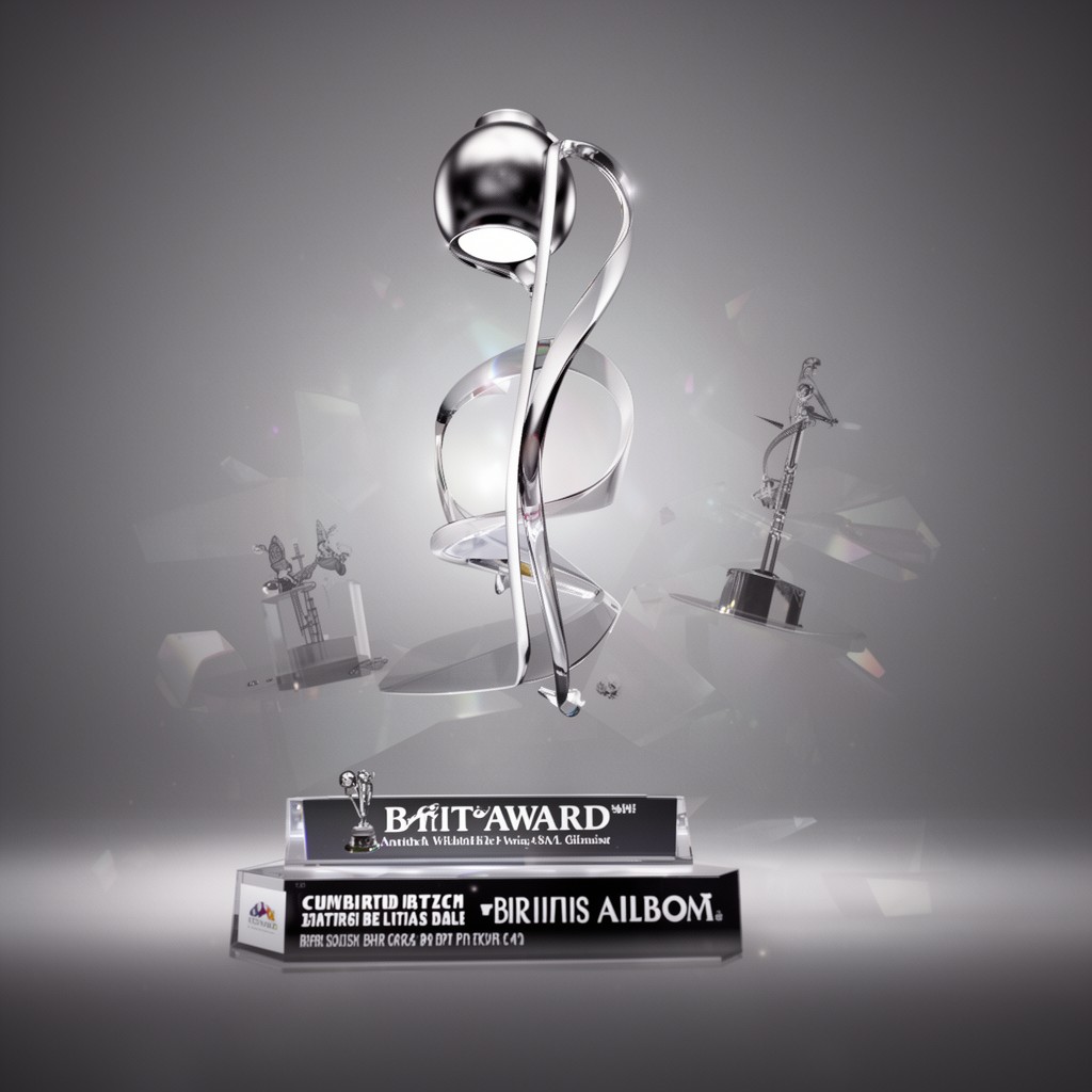 AI-generated illustration of Brit Award for Best British Album