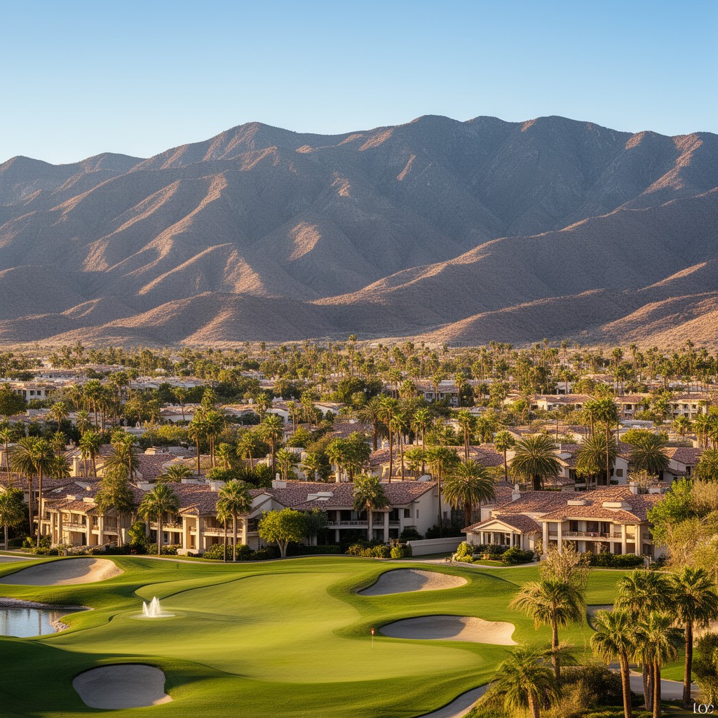 AI-generated illustration of La Quinta, California, United States