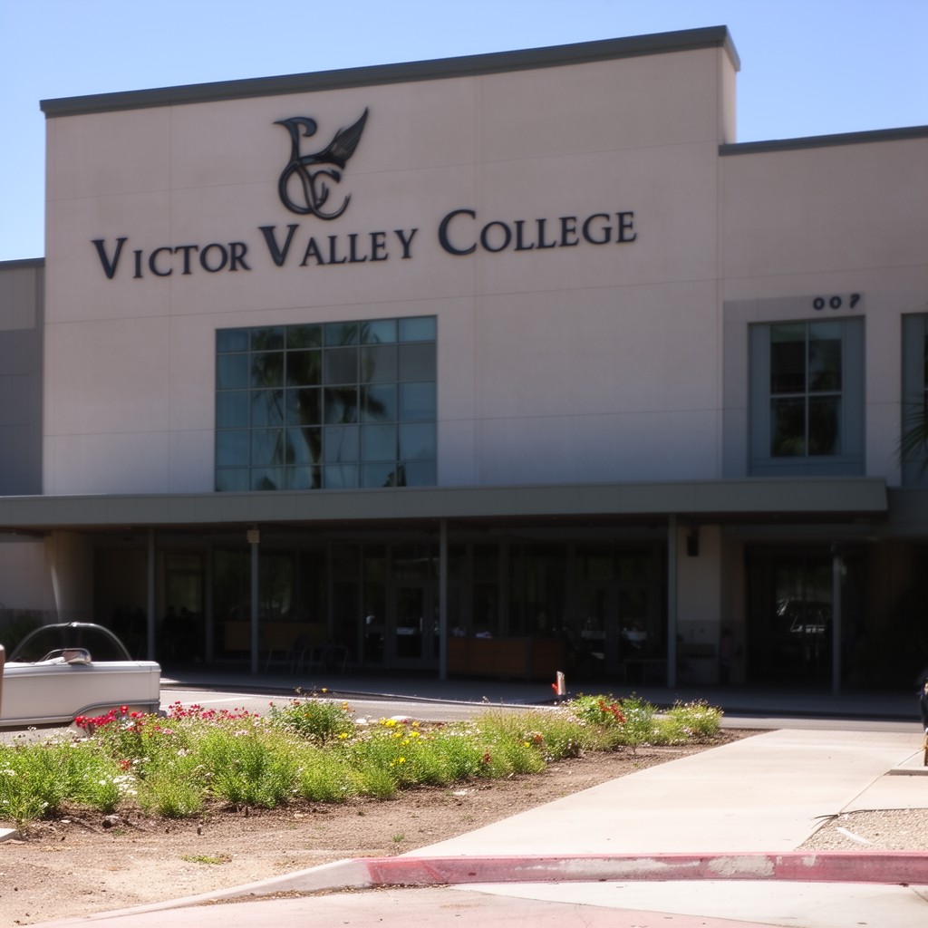 AI-generated illustration of Victor Valley College (attended)
