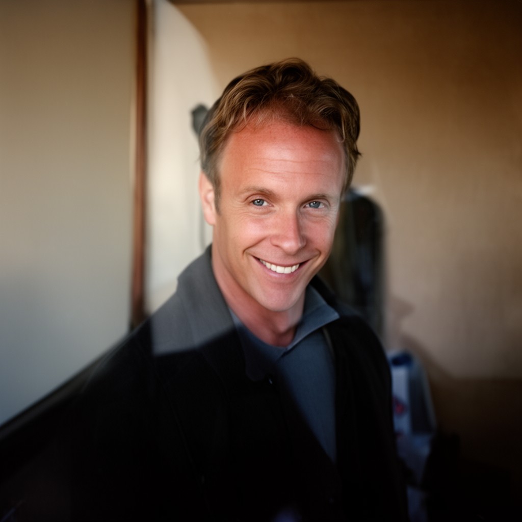 AI-generated illustration of Jeff Benedict