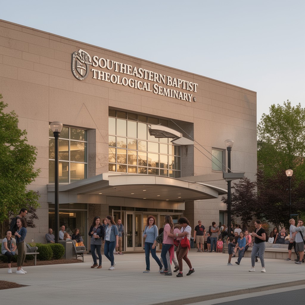 AI-generated illustration of Southeastern Baptist Theological Seminary