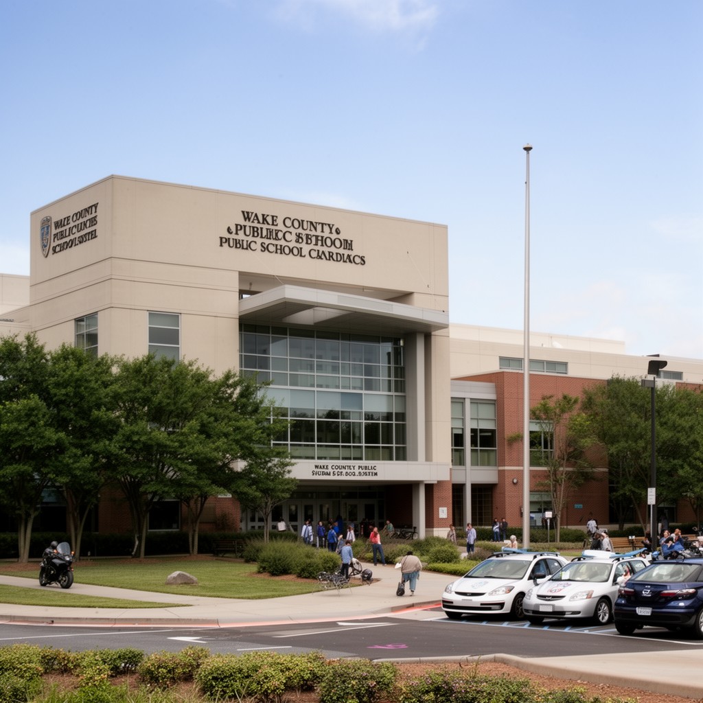 AI-generated illustration of Wake County Public School System