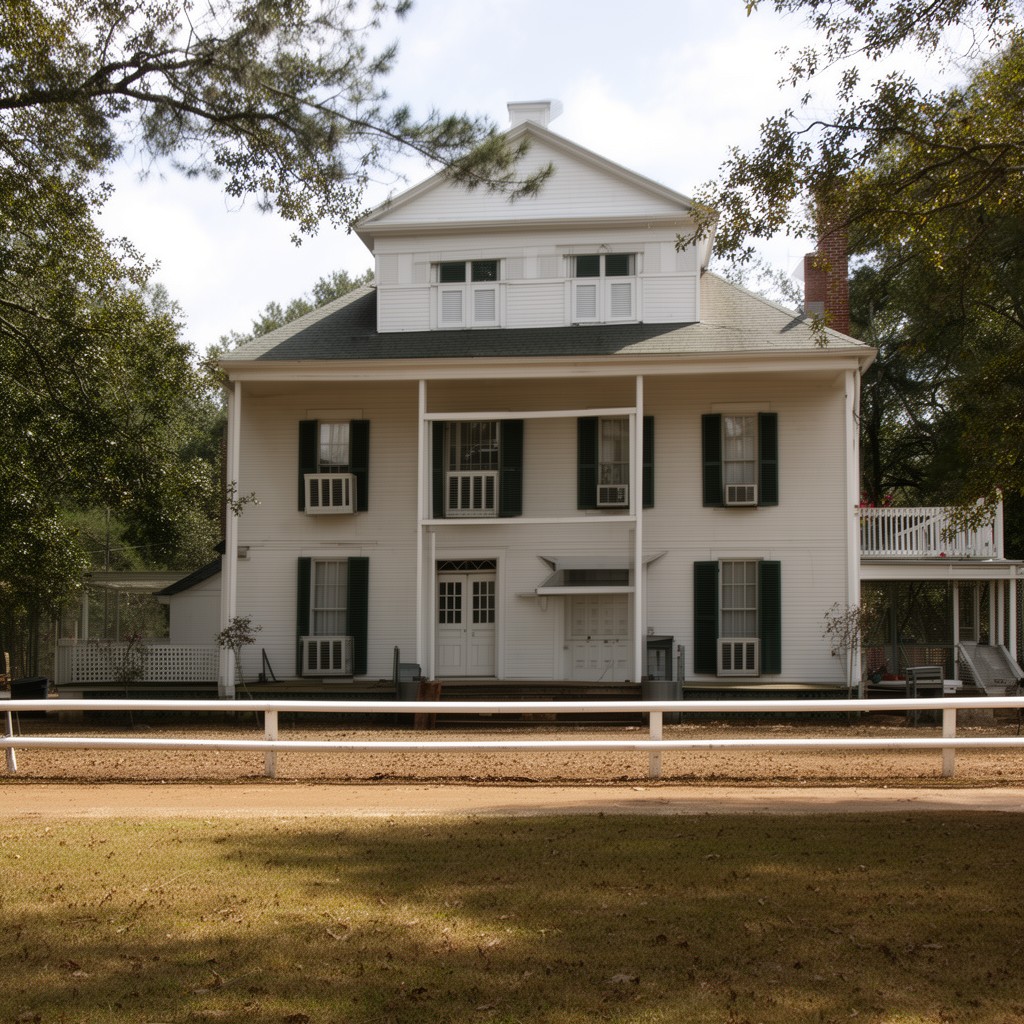 AI-generated illustration of Appomattox Court House, Virginia