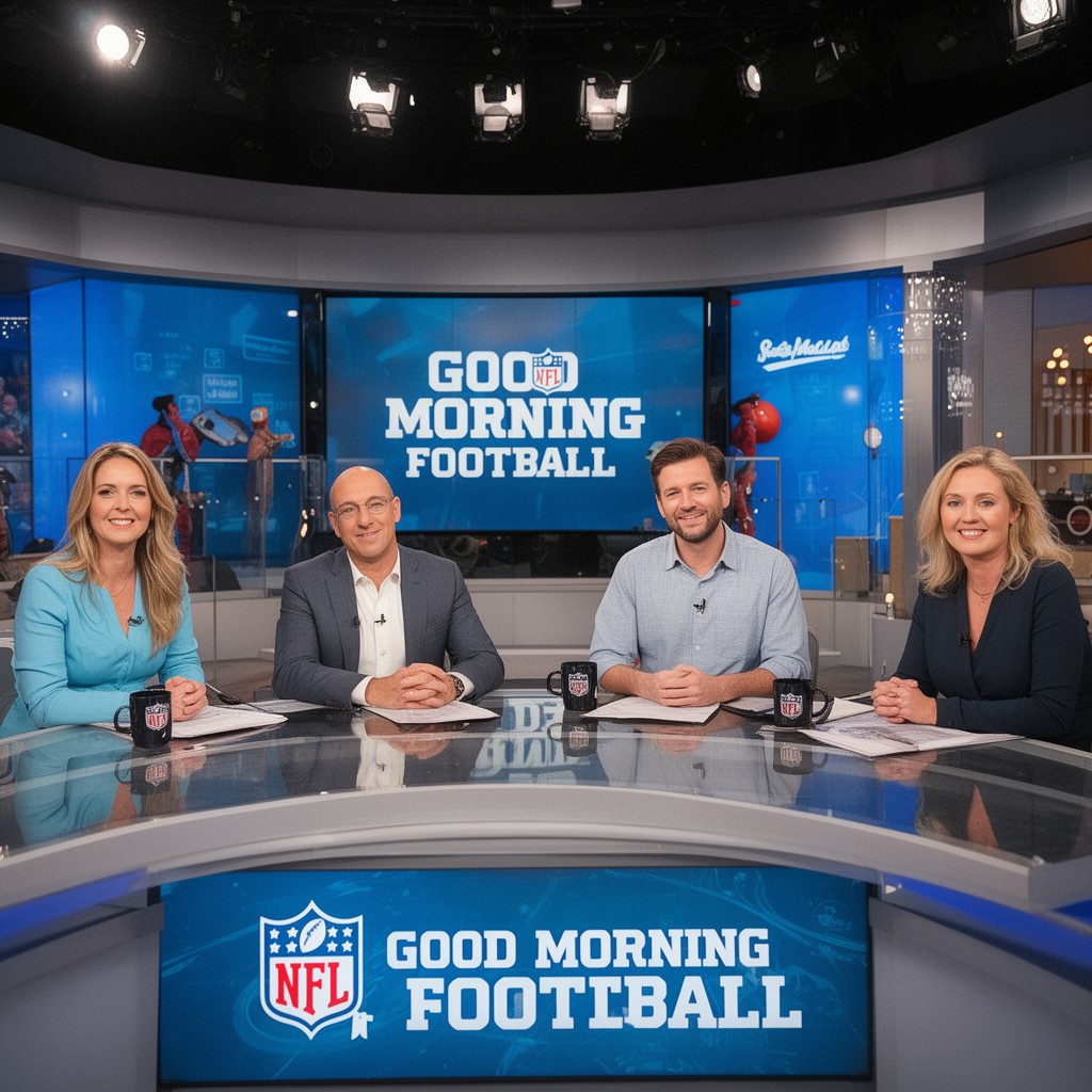 AI-generated illustration of Good Morning Football