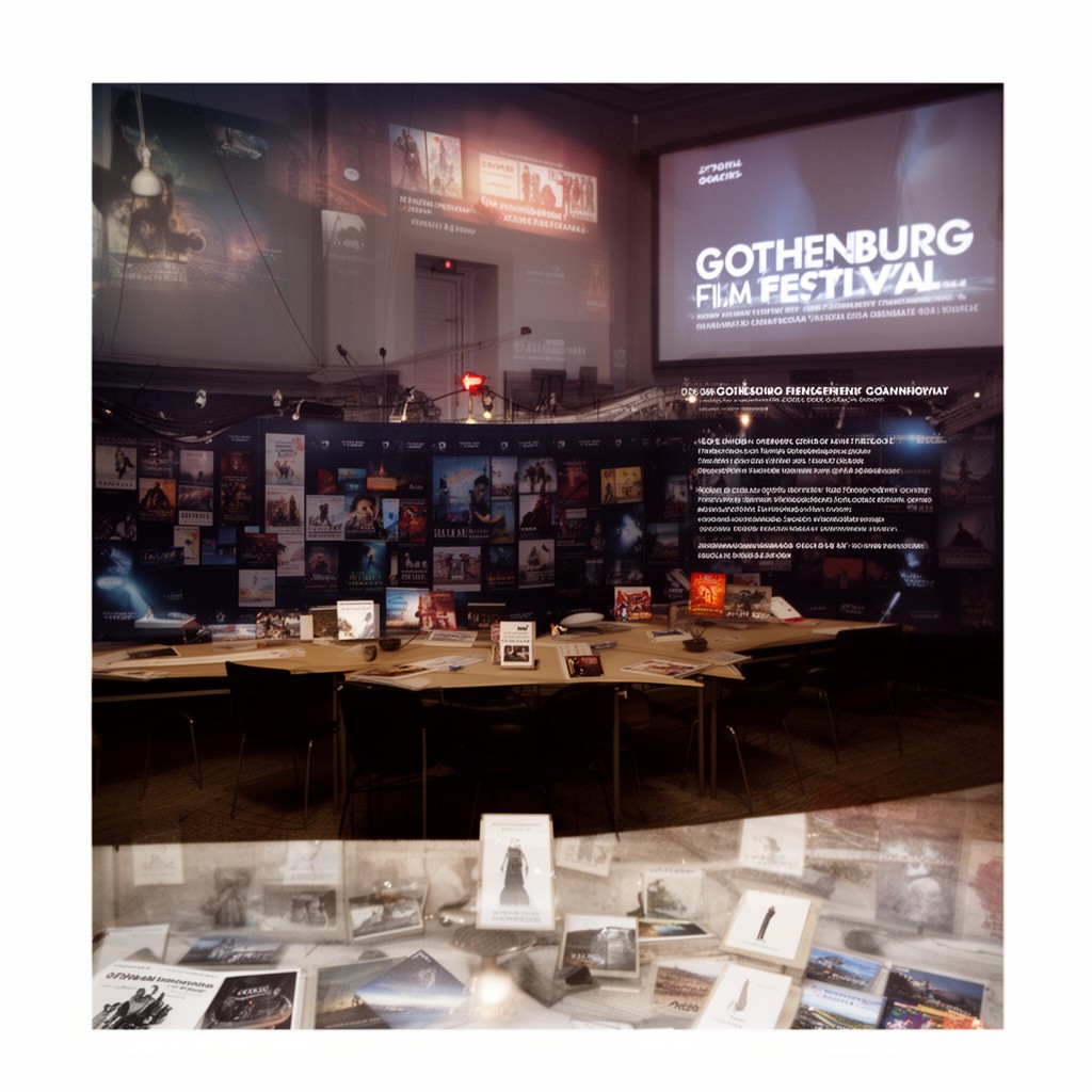 AI-generated illustration of Gothenburg Film Festival