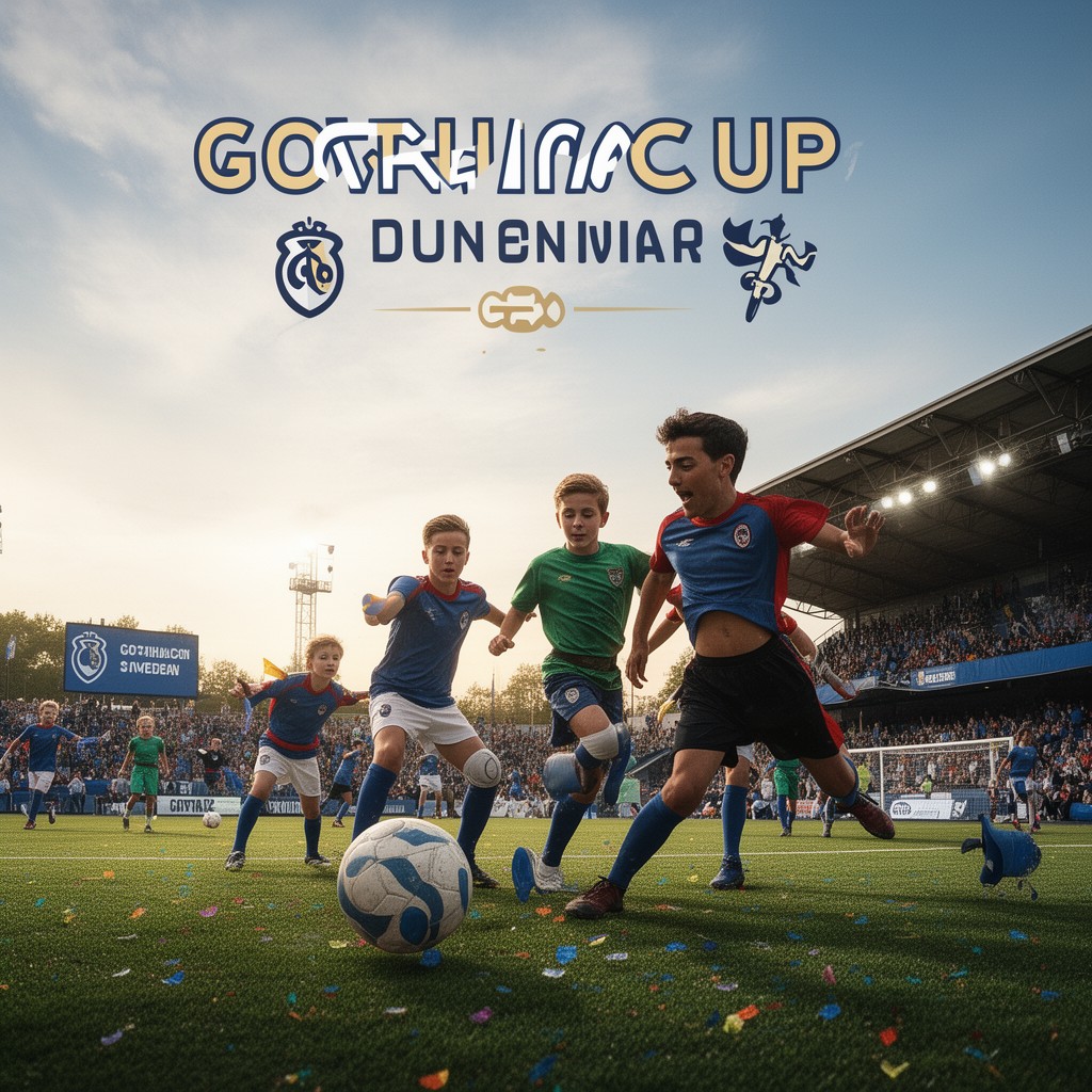 AI-generated illustration of Gothia Cup