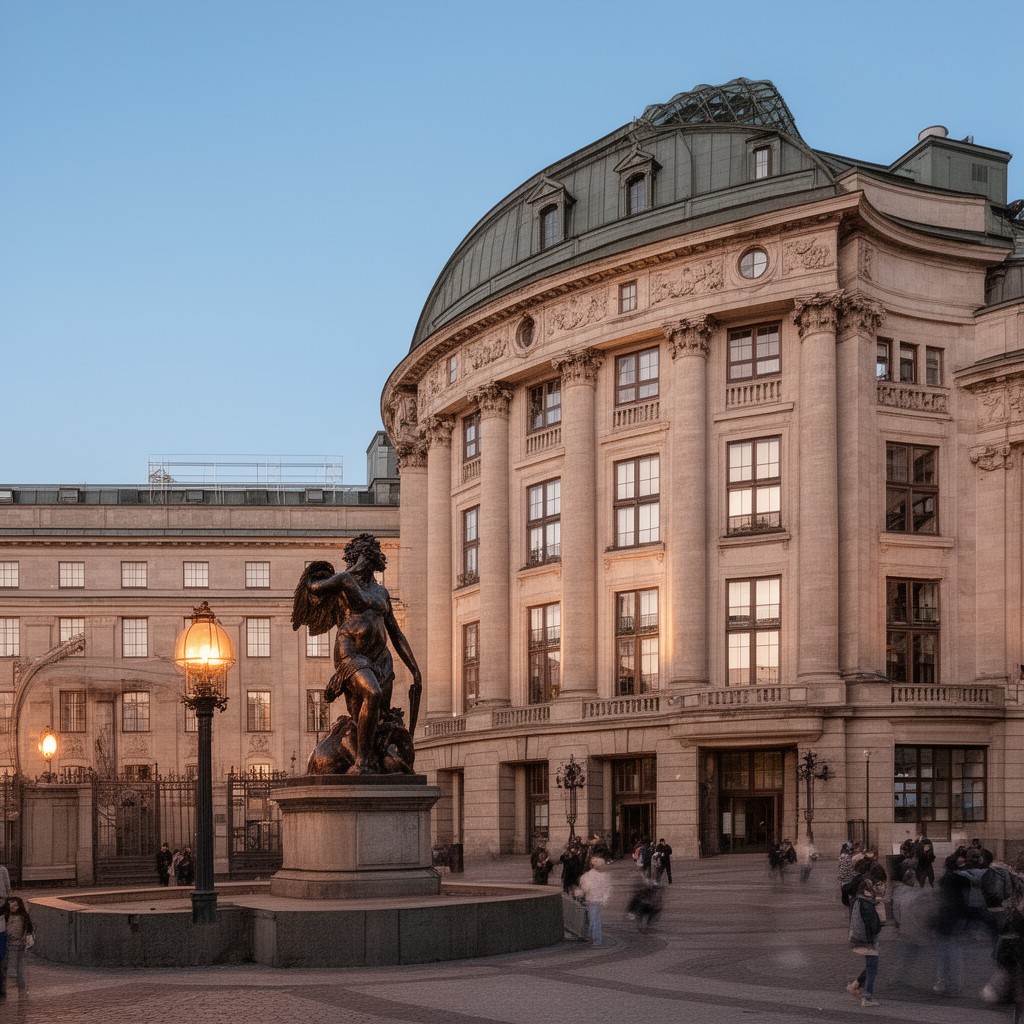 AI-generated illustration of Gothenburg Museum of Art