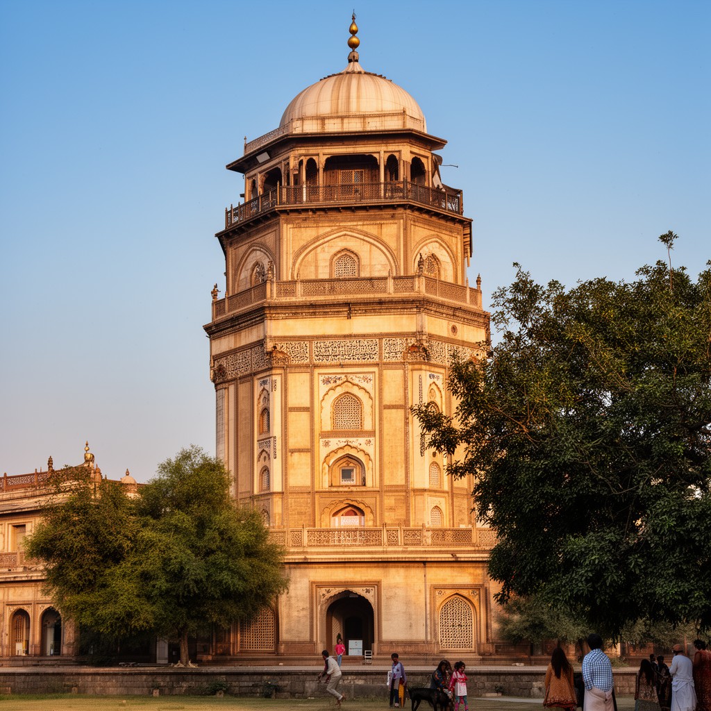 AI-generated illustration of Mariam-uz-Zamani's Tomb