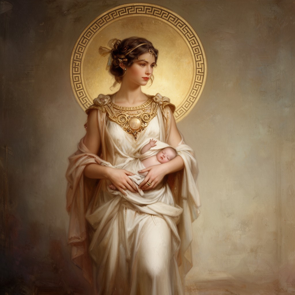 AI-generated illustration of Eileithyia
