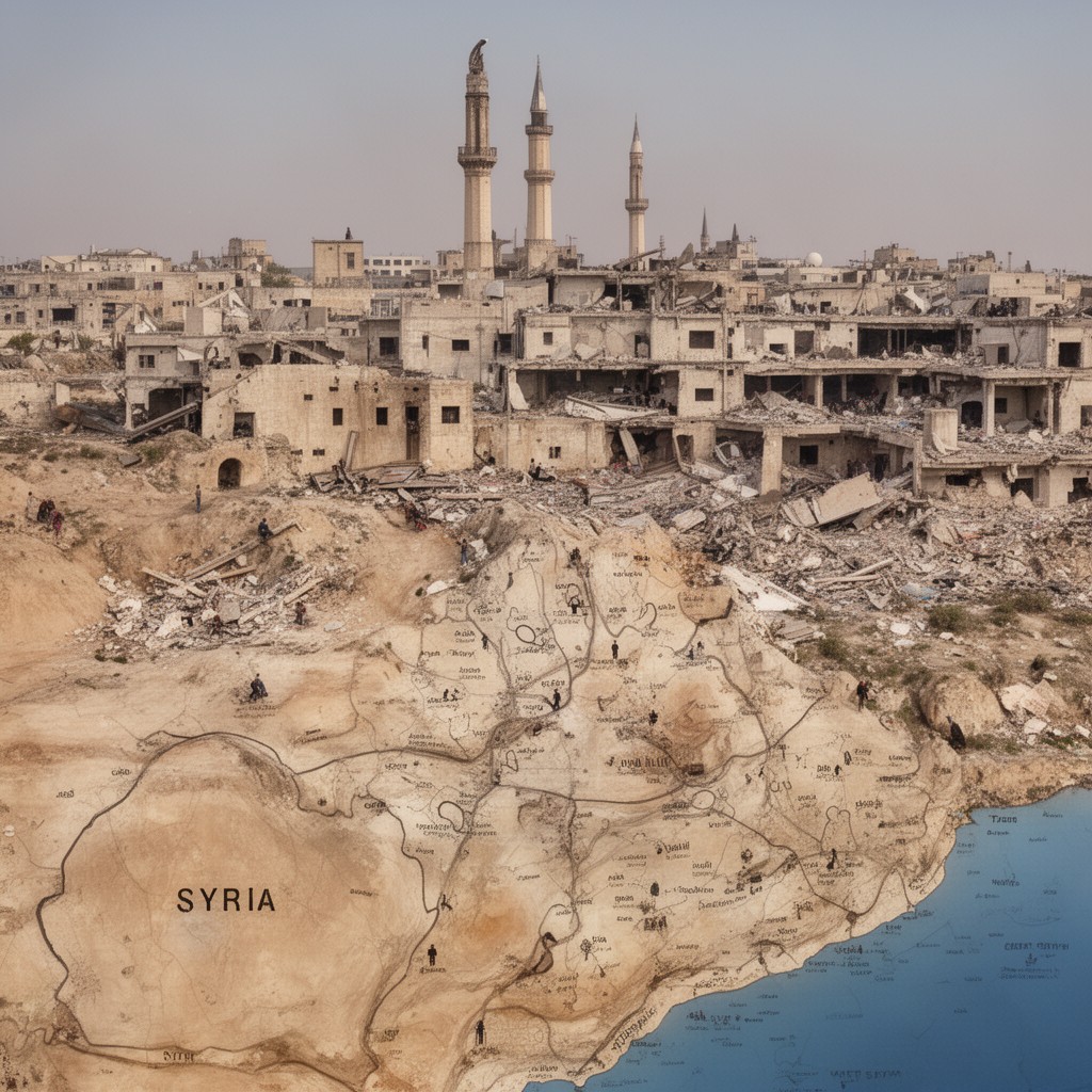 AI-generated illustration of Syria