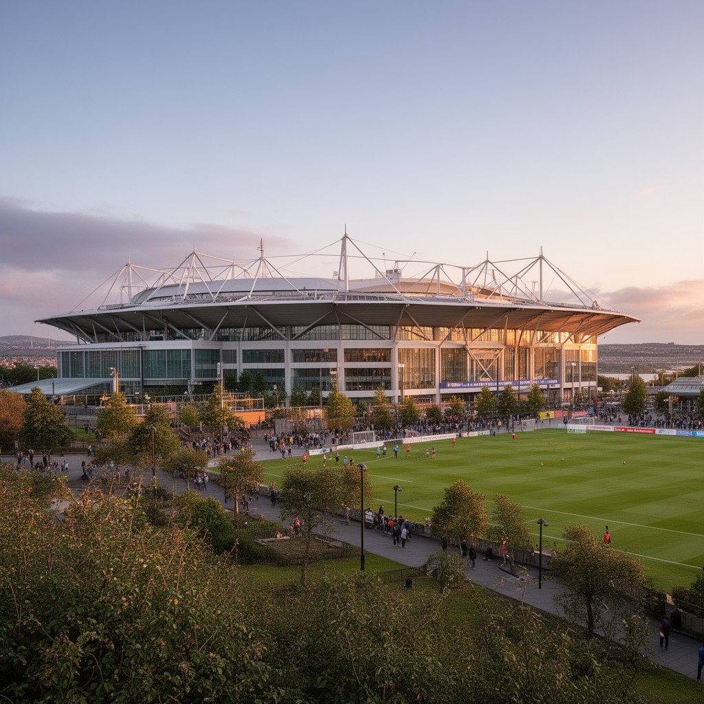 AI-generated illustration of Hampden Park