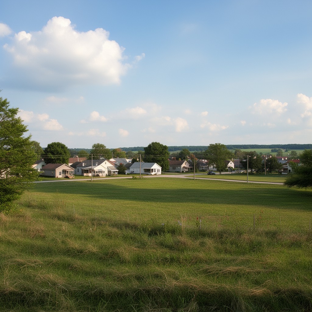 AI-generated illustration of Maple Park, Illinois