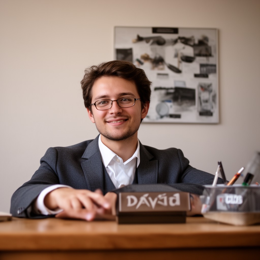 AI-generated illustration of Dávid