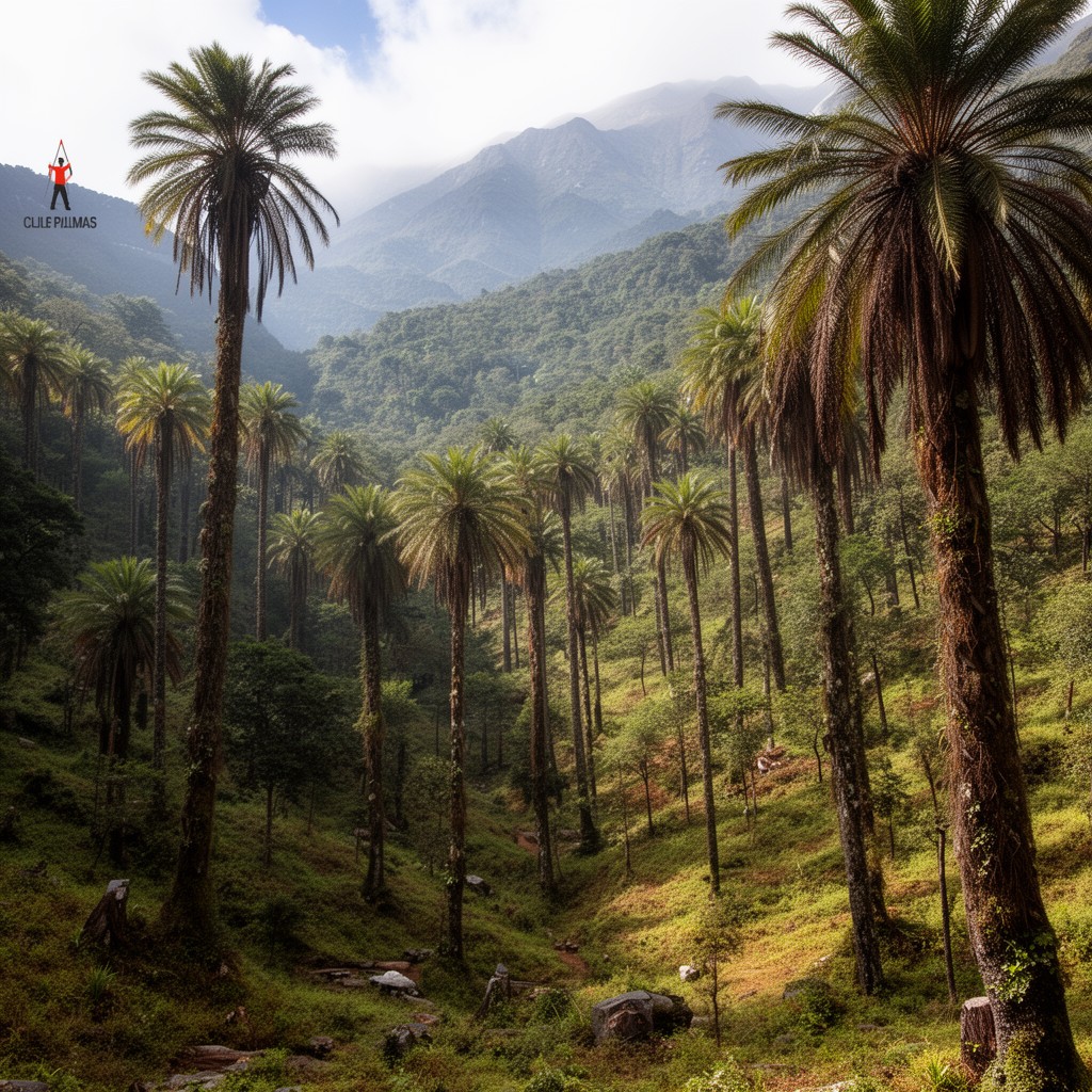 AI-generated illustration of Las Palmas de Cocalán National Park