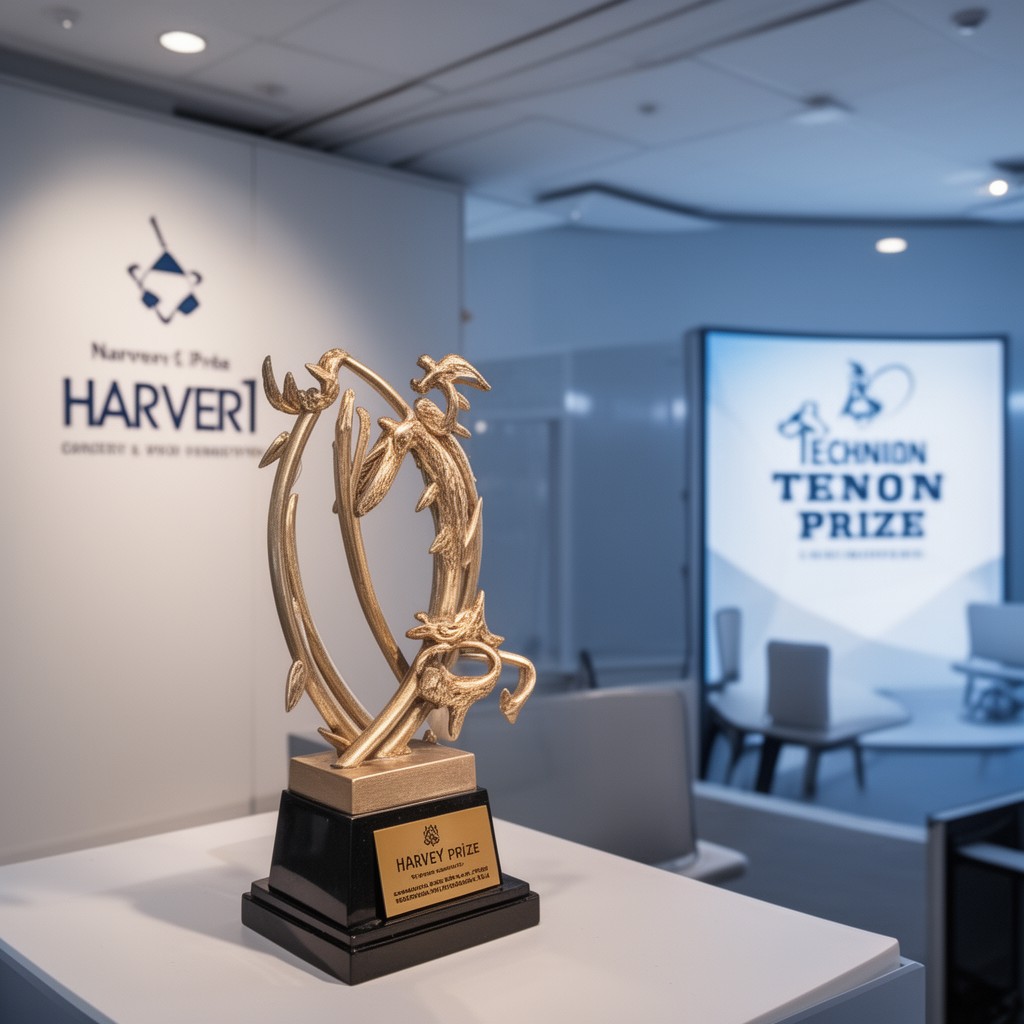 AI-generated illustration of Harvey Prize