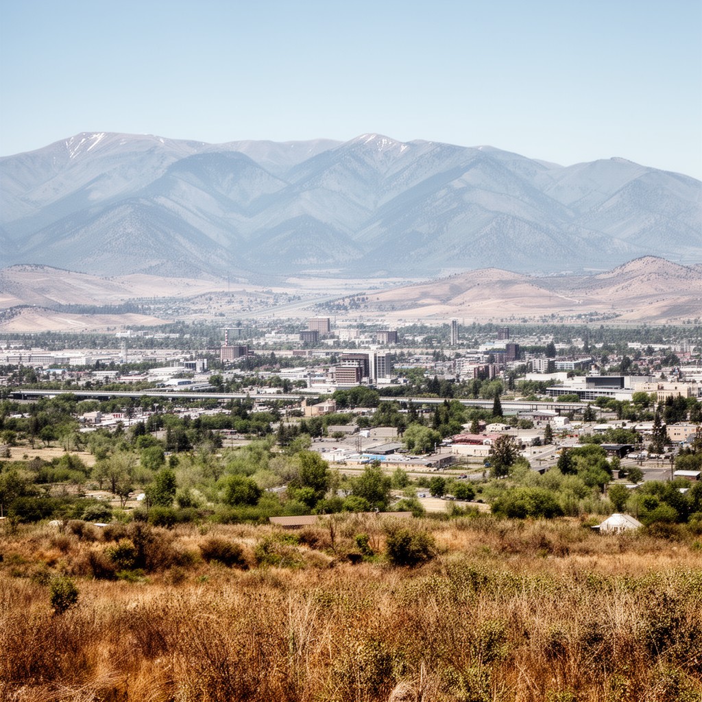 AI-generated illustration of Nez Perce County