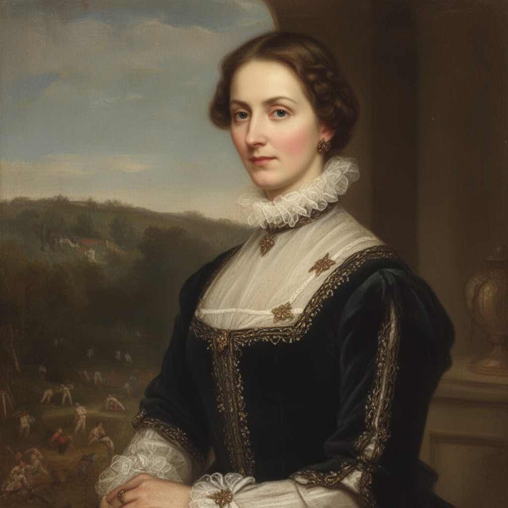 AI-generated illustration of Anne Arundell