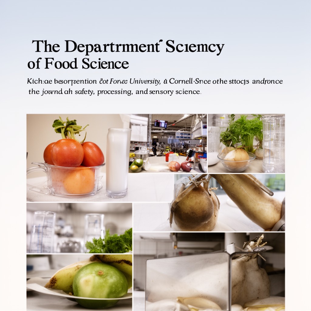 AI-generated illustration of Department of Food Science