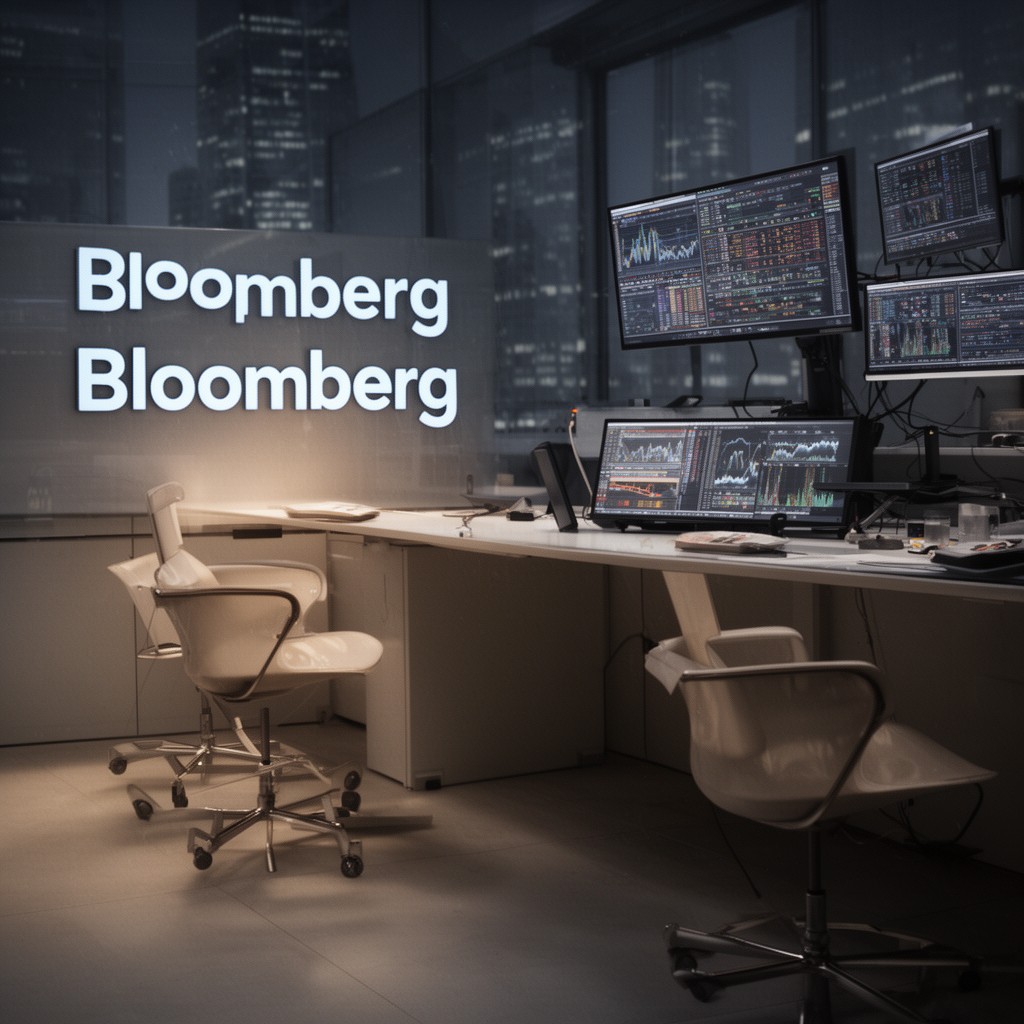 AI-generated illustration of Bloomberg