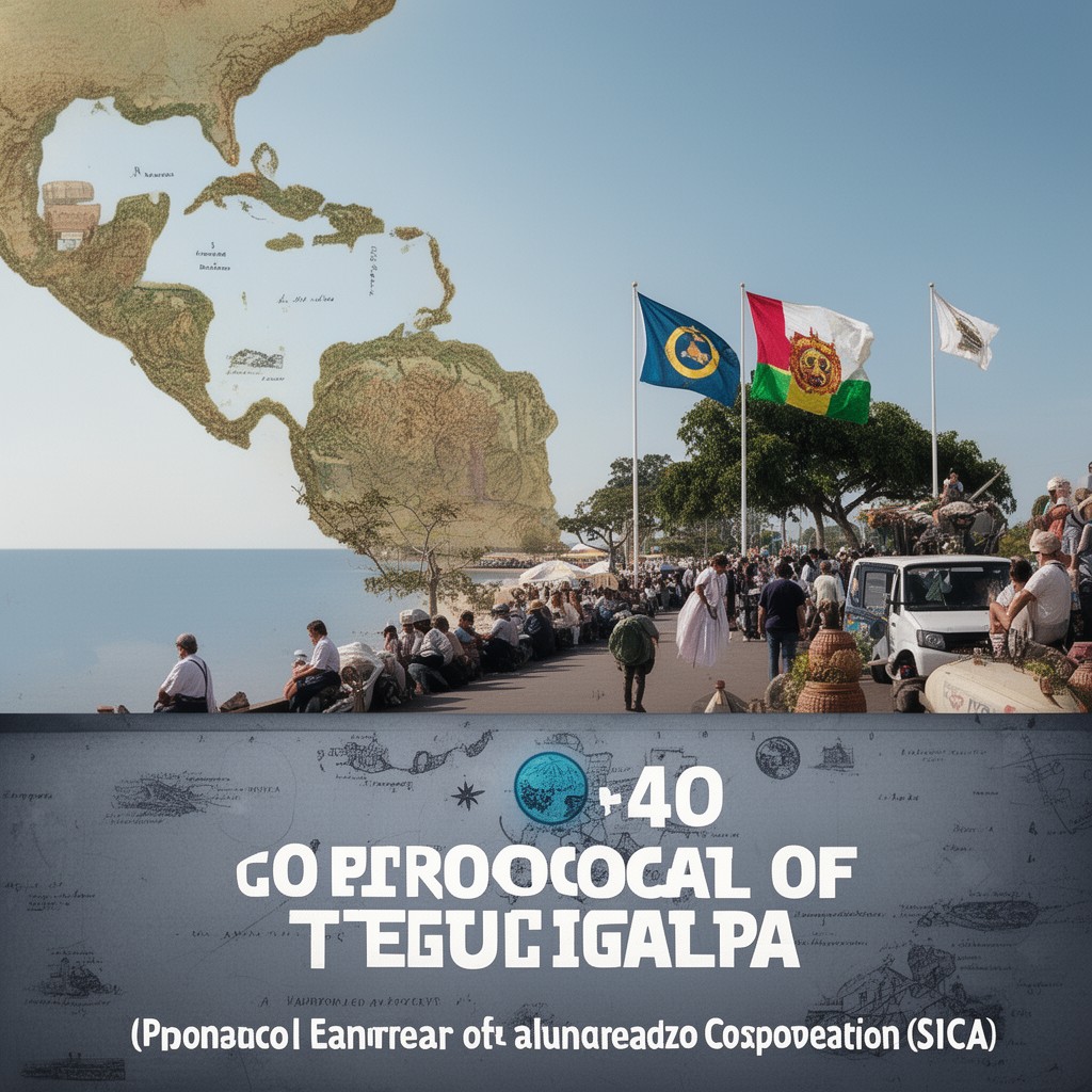 AI-generated illustration of Protocol of Tegucigalpa