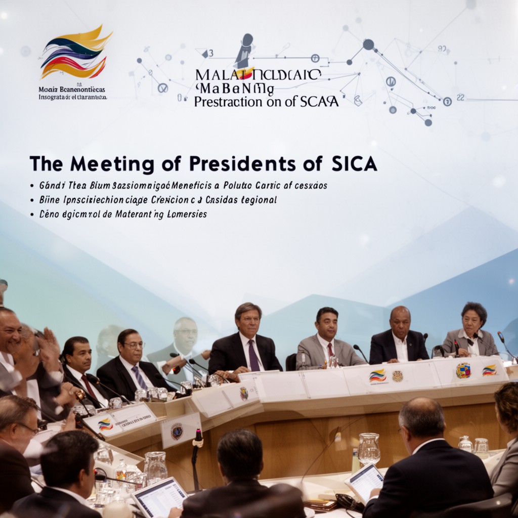 AI-generated illustration of Meeting of Presidents of SICA