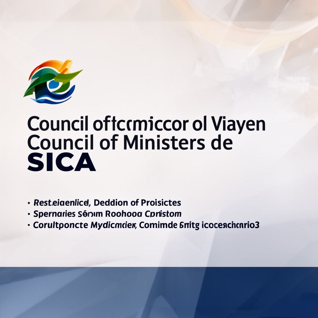 AI-generated illustration of Council of Ministers of SICA
