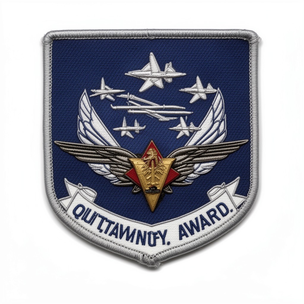 AI-generated illustration of Air Force Outstanding Unit Award with Valor device
