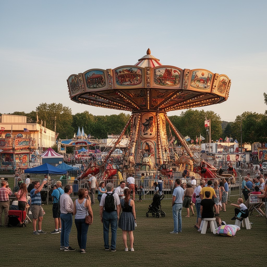 AI-generated illustration of Bangor State Fair